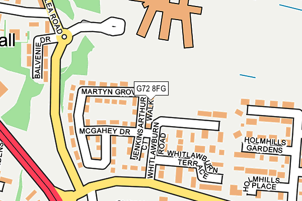 G72 8FG map - OS OpenMap – Local (Ordnance Survey) G72 8FG map - OS OpenMap – Local (Ordnance Survey)