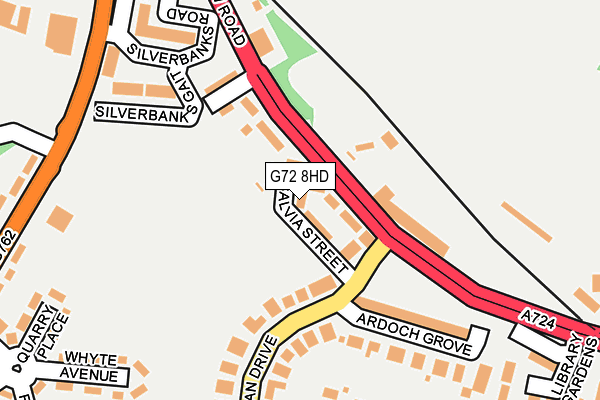 G72 8HD map - OS OpenMap – Local (Ordnance Survey) G72 8HD map - OS OpenMap – Local (Ordnance Survey)