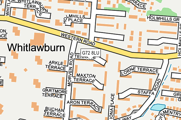 G72 8LU map - OS OpenMap – Local (Ordnance Survey) G72 8LU map - OS OpenMap – Local (Ordnance Survey)
