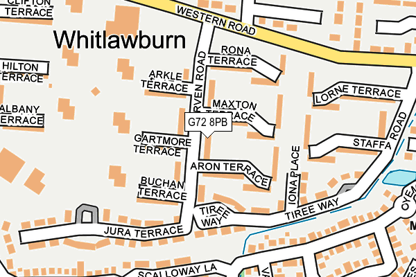 G72 8PB map - OS OpenMap – Local (Ordnance Survey) G72 8PB map - OS OpenMap – Local (Ordnance Survey)