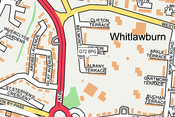 G72 8PG map - OS OpenMap – Local (Ordnance Survey) G72 8PG map - OS OpenMap – Local (Ordnance Survey)