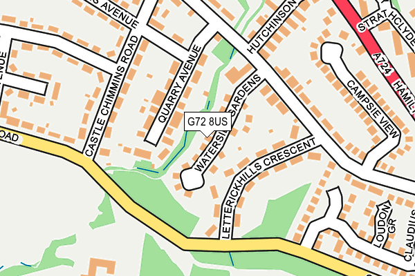 G72 8US map - OS OpenMap – Local (Ordnance Survey) G72 8US map - OS OpenMap – Local (Ordnance Survey)