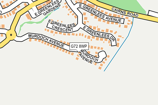 G72 8WP map - OS OpenMap – Local (Ordnance Survey) G72 8WP map - OS OpenMap – Local (Ordnance Survey)