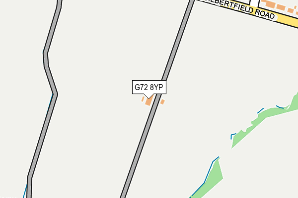 G72 8YP map - OS OpenMap – Local (Ordnance Survey)