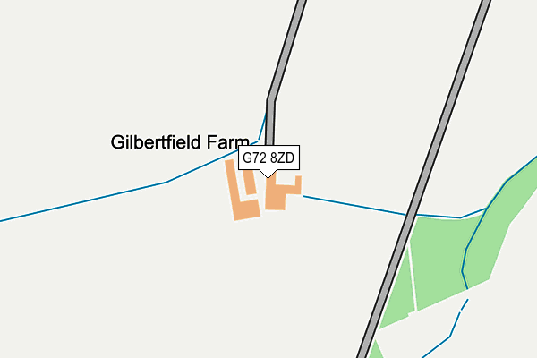 G72 8ZD map - OS OpenMap – Local (Ordnance Survey) G72 8ZD map - OS OpenMap – Local (Ordnance Survey)