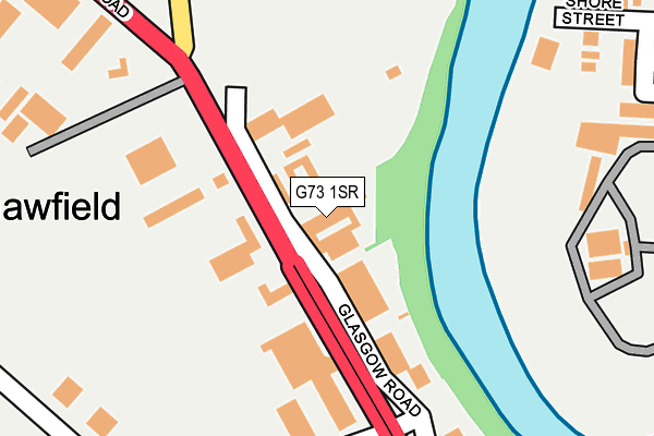 G73 1SR map - OS OpenMap – Local (Ordnance Survey) G73 1SR map - OS OpenMap – Local (Ordnance Survey)