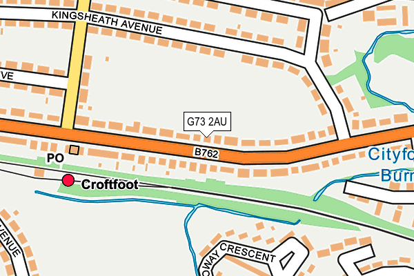 G73 2AU map - OS OpenMap – Local (Ordnance Survey) G73 2AU map - OS OpenMap – Local (Ordnance Survey)
