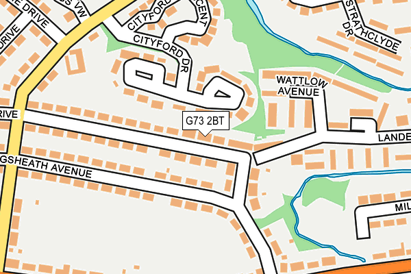 G73 2BT map - OS OpenMap – Local (Ordnance Survey) G73 2BT map - OS OpenMap – Local (Ordnance Survey)