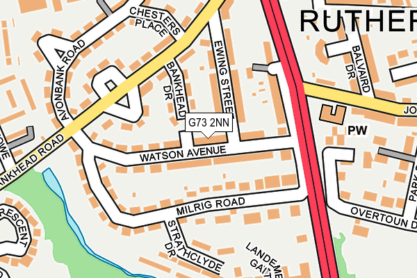 G73 2NN map - OS OpenMap – Local (Ordnance Survey) G73 2NN map - OS OpenMap – Local (Ordnance Survey)