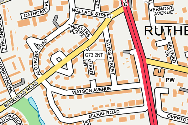 G73 2NT map - OS OpenMap – Local (Ordnance Survey) G73 2NT map - OS OpenMap – Local (Ordnance Survey)