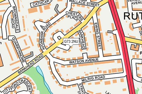 G73 2NU map - OS OpenMap – Local (Ordnance Survey) G73 2NU map - OS OpenMap – Local (Ordnance Survey)