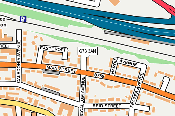 G73 3AN map - OS OpenMap – Local (Ordnance Survey) G73 3AN map - OS OpenMap – Local (Ordnance Survey)