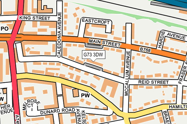 G73 3DW map - OS OpenMap – Local (Ordnance Survey) G73 3DW map - OS OpenMap – Local (Ordnance Survey)