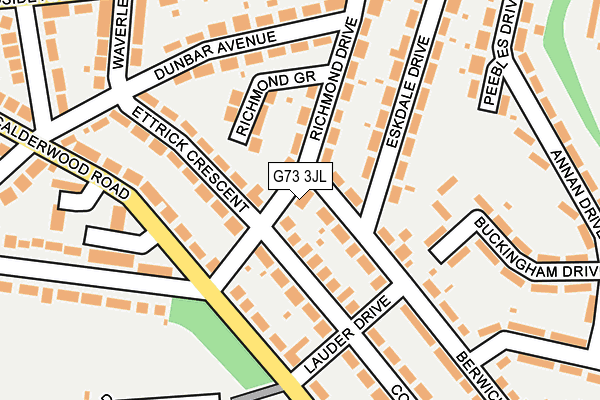 G73 3JL map - OS OpenMap – Local (Ordnance Survey) G73 3JL map - OS OpenMap – Local (Ordnance Survey)