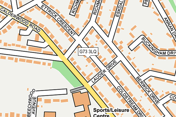 G73 3LQ map - OS OpenMap – Local (Ordnance Survey) G73 3LQ map - OS OpenMap – Local (Ordnance Survey)