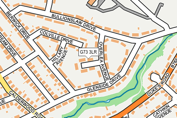 G73 3LR map - OS OpenMap – Local (Ordnance Survey) G73 3LR map - OS OpenMap – Local (Ordnance Survey)