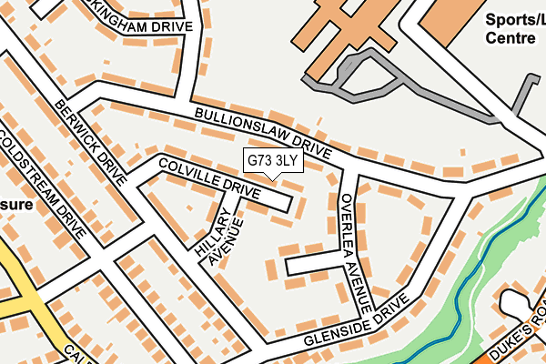 G73 3LY map - OS OpenMap – Local (Ordnance Survey) G73 3LY map - OS OpenMap – Local (Ordnance Survey)
