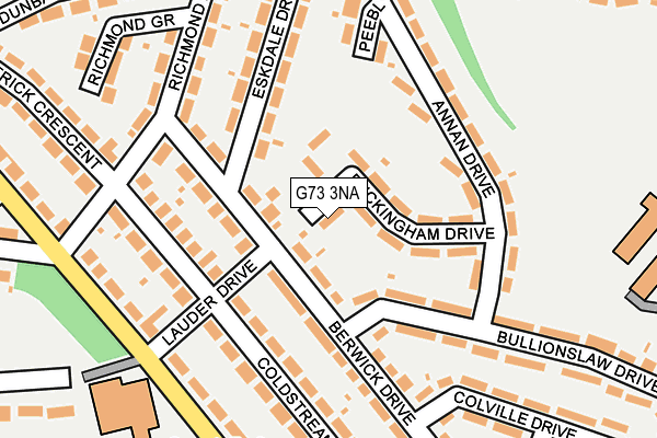 G73 3NA map - OS OpenMap – Local (Ordnance Survey) G73 3NA map - OS OpenMap – Local (Ordnance Survey)