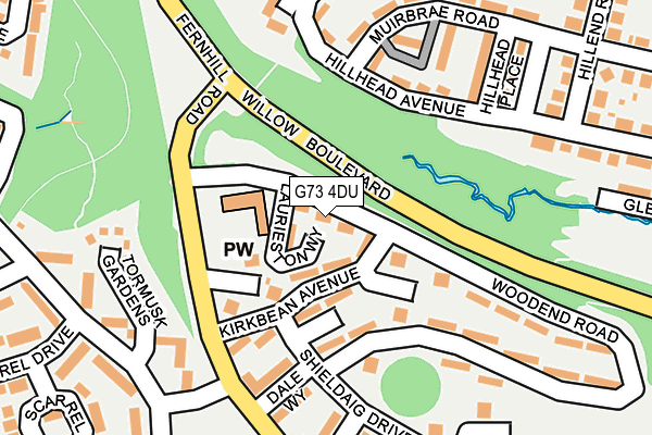 G73 4DU map - OS OpenMap – Local (Ordnance Survey) G73 4DU map - OS OpenMap – Local (Ordnance Survey)