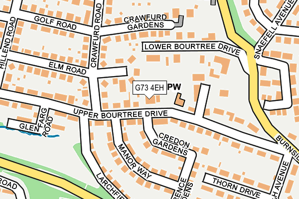 G73 4EH map - OS OpenMap – Local (Ordnance Survey) G73 4EH map - OS OpenMap – Local (Ordnance Survey)