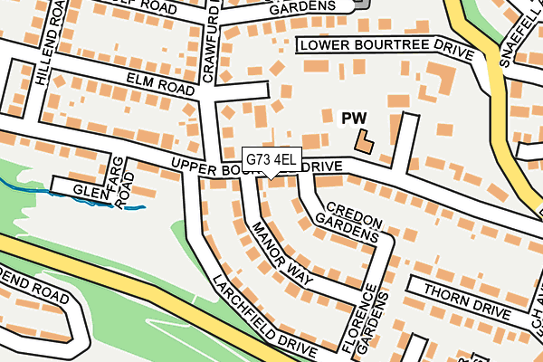 G73 4EL map - OS OpenMap – Local (Ordnance Survey) G73 4EL map - OS OpenMap – Local (Ordnance Survey)