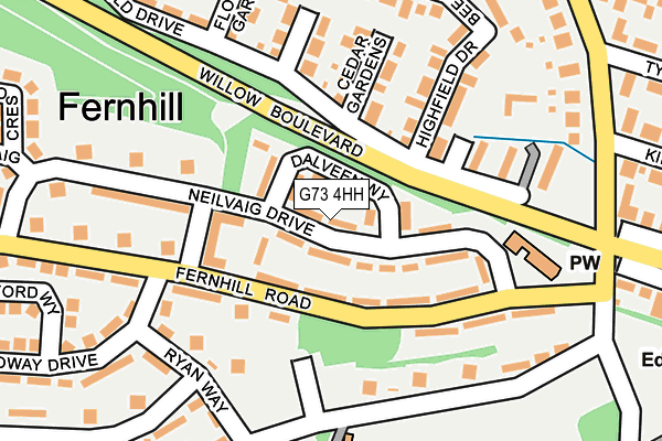 G73 4HH map - OS OpenMap – Local (Ordnance Survey) G73 4HH map - OS OpenMap – Local (Ordnance Survey)
