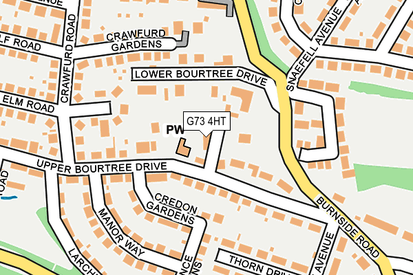 G73 4HT map - OS OpenMap – Local (Ordnance Survey) G73 4HT map - OS OpenMap – Local (Ordnance Survey)