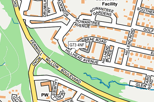 G73 4NF map - OS OpenMap – Local (Ordnance Survey) G73 4NF map - OS OpenMap – Local (Ordnance Survey)