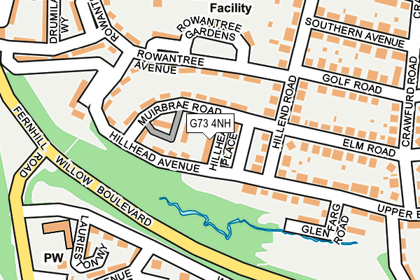G73 4NH map - OS OpenMap – Local (Ordnance Survey) G73 4NH map - OS OpenMap – Local (Ordnance Survey)
