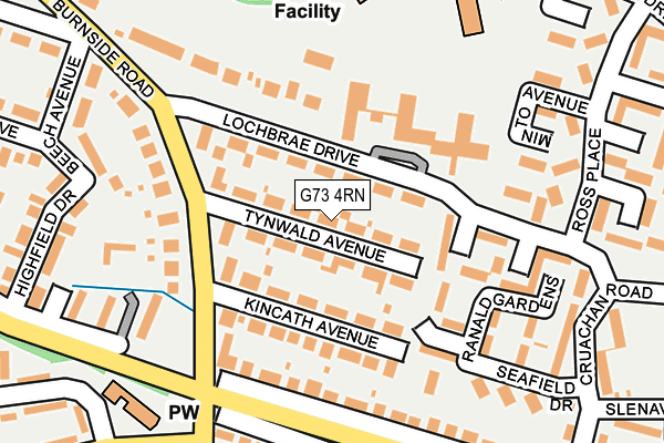 G73 4RN map - OS OpenMap – Local (Ordnance Survey) G73 4RN map - OS OpenMap – Local (Ordnance Survey)