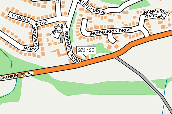 G73 4SE map - OS OpenMap – Local (Ordnance Survey) G73 4SE map - OS OpenMap – Local (Ordnance Survey)