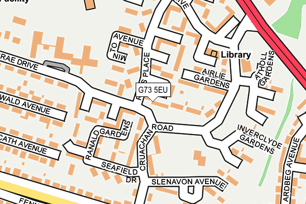 G73 5EU map - OS OpenMap – Local (Ordnance Survey) G73 5EU map - OS OpenMap – Local (Ordnance Survey)