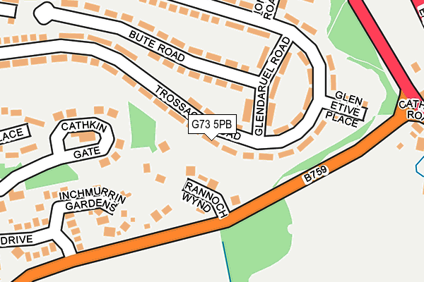 G73 5PB map - OS OpenMap – Local (Ordnance Survey) G73 5PB map - OS OpenMap – Local (Ordnance Survey)