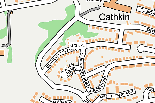G73 5PL map - OS OpenMap – Local (Ordnance Survey) G73 5PL map - OS OpenMap – Local (Ordnance Survey)