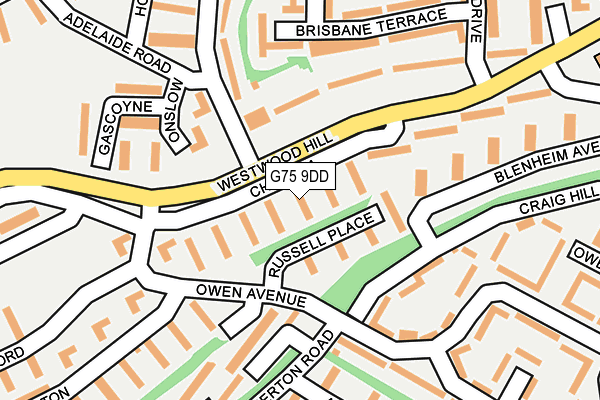 G75 9DD map - OS OpenMap – Local (Ordnance Survey) G75 9DD map - OS OpenMap – Local (Ordnance Survey)
