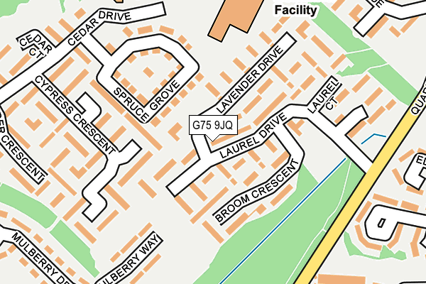 G75 9JQ map - OS OpenMap – Local (Ordnance Survey) G75 9JQ map - OS OpenMap – Local (Ordnance Survey)