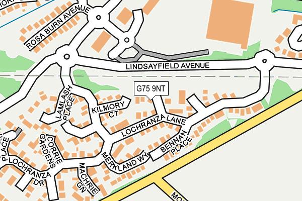 G75 9NT map - OS OpenMap – Local (Ordnance Survey) G75 9NT map - OS OpenMap – Local (Ordnance Survey)