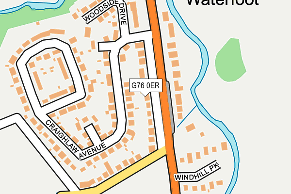 G76 0ER map - OS OpenMap – Local (Ordnance Survey) G76 0ER map - OS OpenMap – Local (Ordnance Survey)