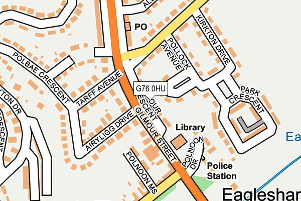 G76 0HU map - OS OpenMap – Local (Ordnance Survey) G76 0HU map - OS OpenMap – Local (Ordnance Survey)