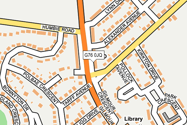 G76 0JQ map - OS OpenMap – Local (Ordnance Survey) G76 0JQ map - OS OpenMap – Local (Ordnance Survey)