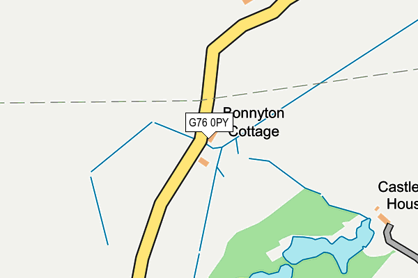G76 0PY map - OS OpenMap – Local (Ordnance Survey) G76 0PY map - OS OpenMap – Local (Ordnance Survey)