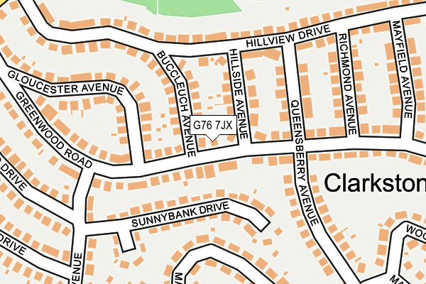 G76 7JX map - OS OpenMap – Local (Ordnance Survey) G76 7JX map - OS OpenMap – Local (Ordnance Survey)