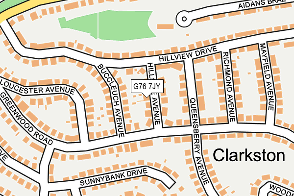 G76 7JY map - OS OpenMap – Local (Ordnance Survey) G76 7JY map - OS OpenMap – Local (Ordnance Survey)