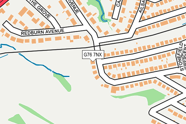 G76 7NX map - OS OpenMap – Local (Ordnance Survey) G76 7NX map - OS OpenMap – Local (Ordnance Survey)