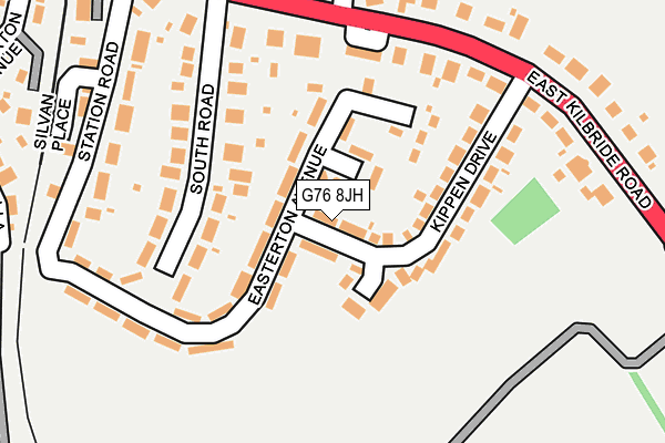 G76 8JH map - OS OpenMap – Local (Ordnance Survey) G76 8JH map - OS OpenMap – Local (Ordnance Survey)