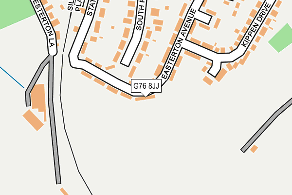 G76 8JJ map - OS OpenMap – Local (Ordnance Survey) G76 8JJ map - OS OpenMap – Local (Ordnance Survey)