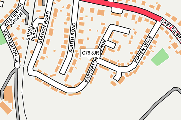 G76 8JR map - OS OpenMap – Local (Ordnance Survey) G76 8JR map - OS OpenMap – Local (Ordnance Survey)