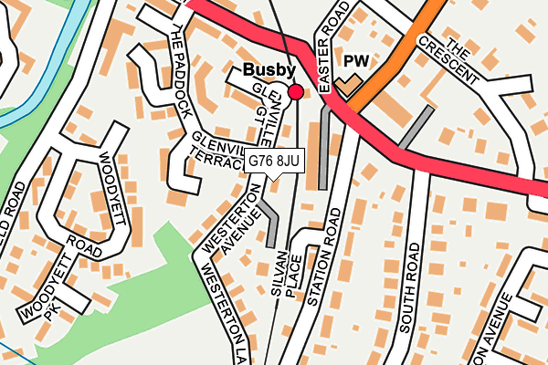 G76 8JU map - OS OpenMap – Local (Ordnance Survey) G76 8JU map - OS OpenMap – Local (Ordnance Survey)