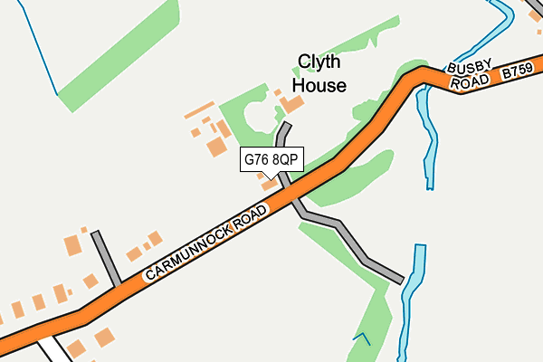 G76 8QP map - OS OpenMap – Local (Ordnance Survey) G76 8QP map - OS OpenMap – Local (Ordnance Survey)