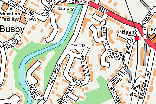 G76 8RZ map - OS OpenMap – Local (Ordnance Survey) G76 8RZ map - OS OpenMap – Local (Ordnance Survey)